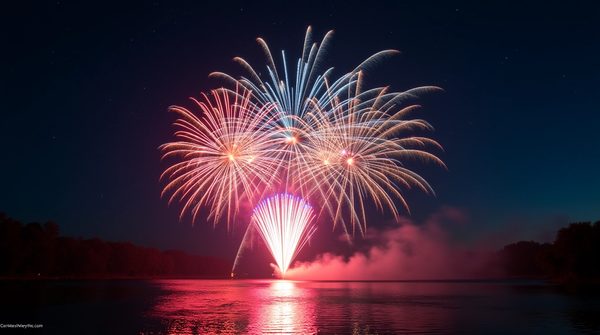 Découvrez le spectacle pyrotechnique électrisant de super cho